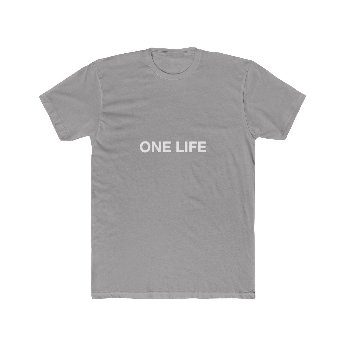 One Life Motivational Minimalist T Shirt - Official t-shirts merchandise