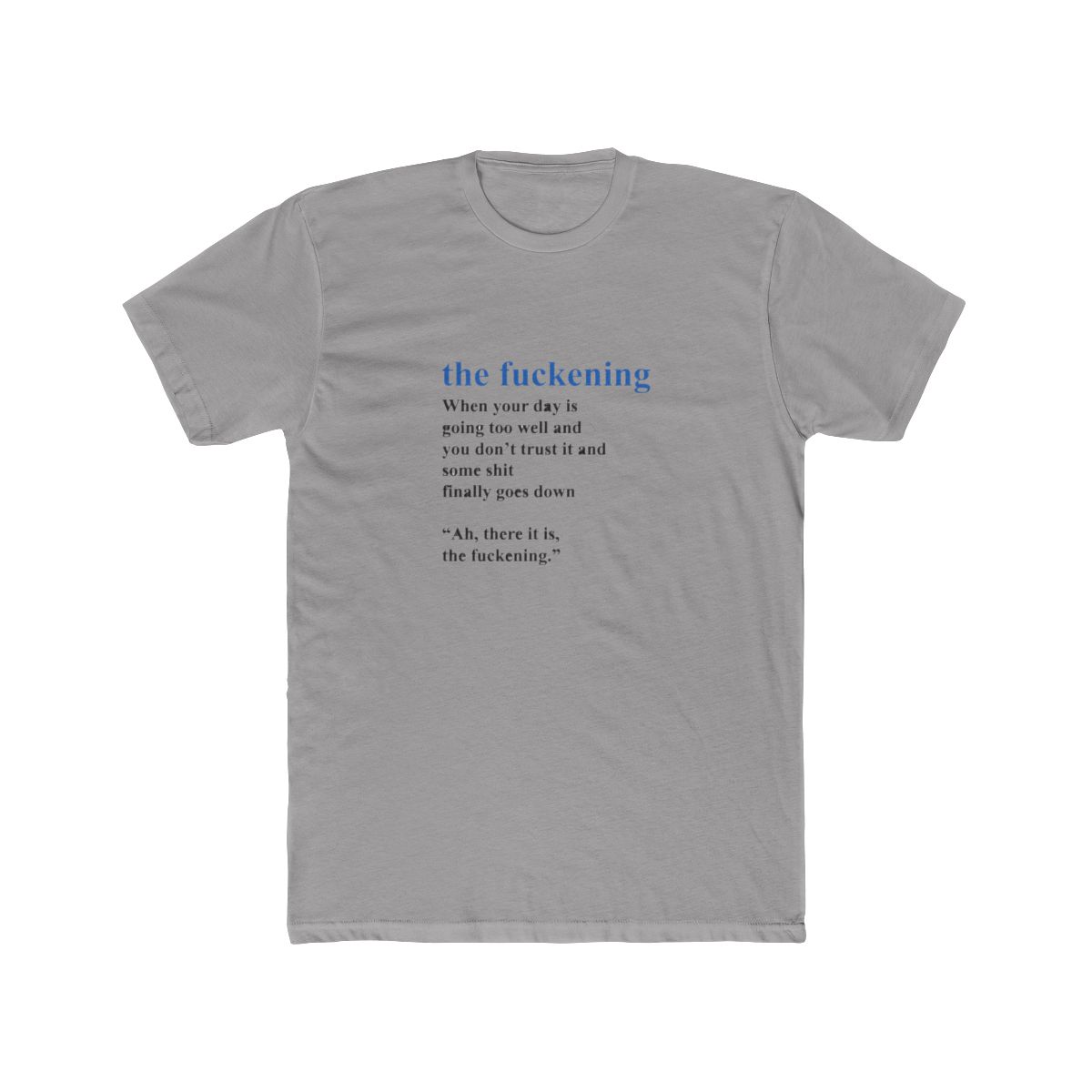 Fuckening New Vocabulary Dictionary Funny T Shirt - Witty Banter Gift - Official t-shirts merchandise