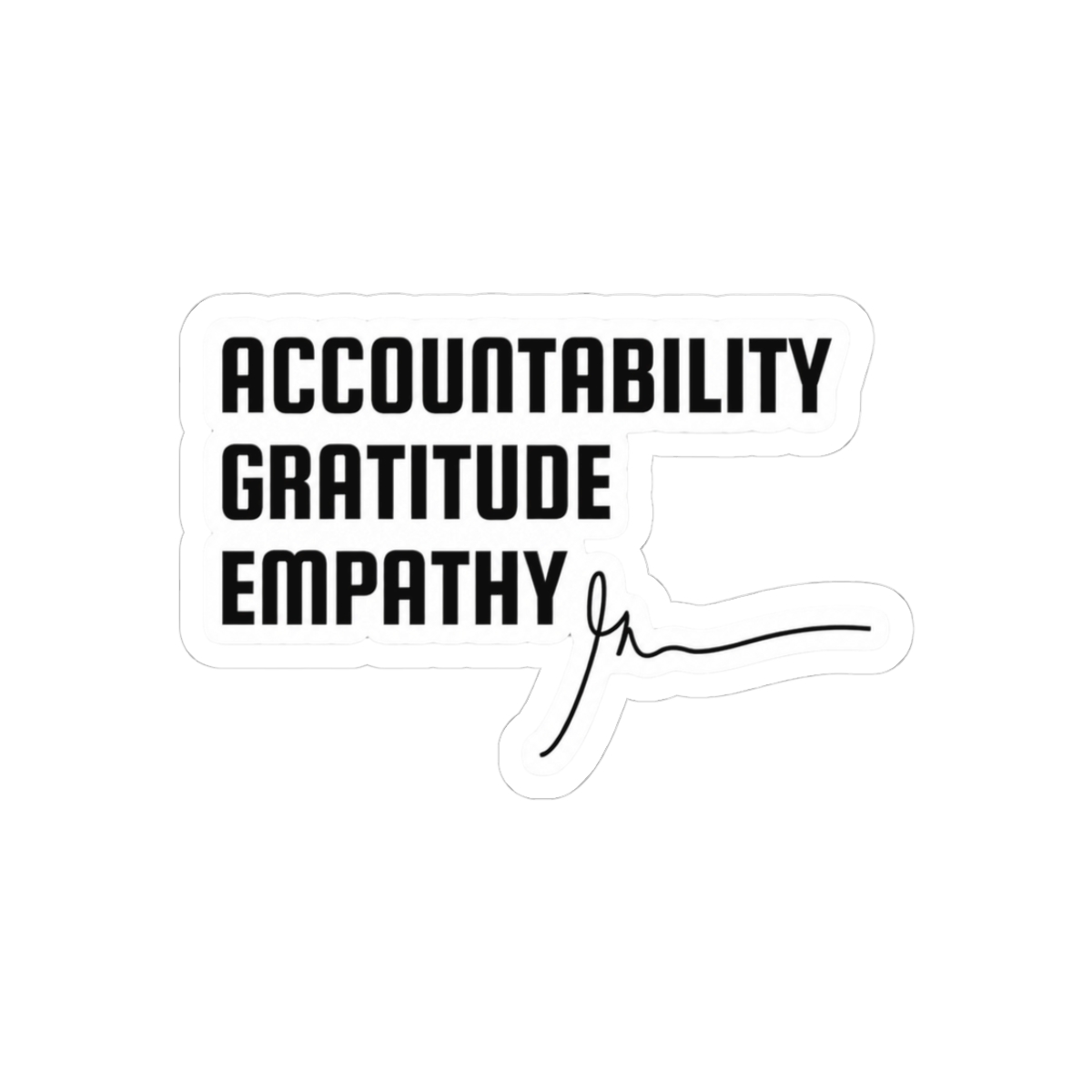 Gary Vee Quotes Bold Motivational Sticker - Hustler Vinyl Decal