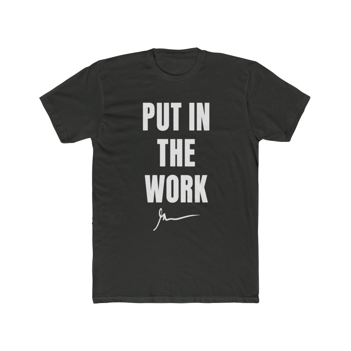 Gary Vee Put In The Work Bold Motivational T Shirt - Gym Hustle Gift - alternate angle 4, merchandise