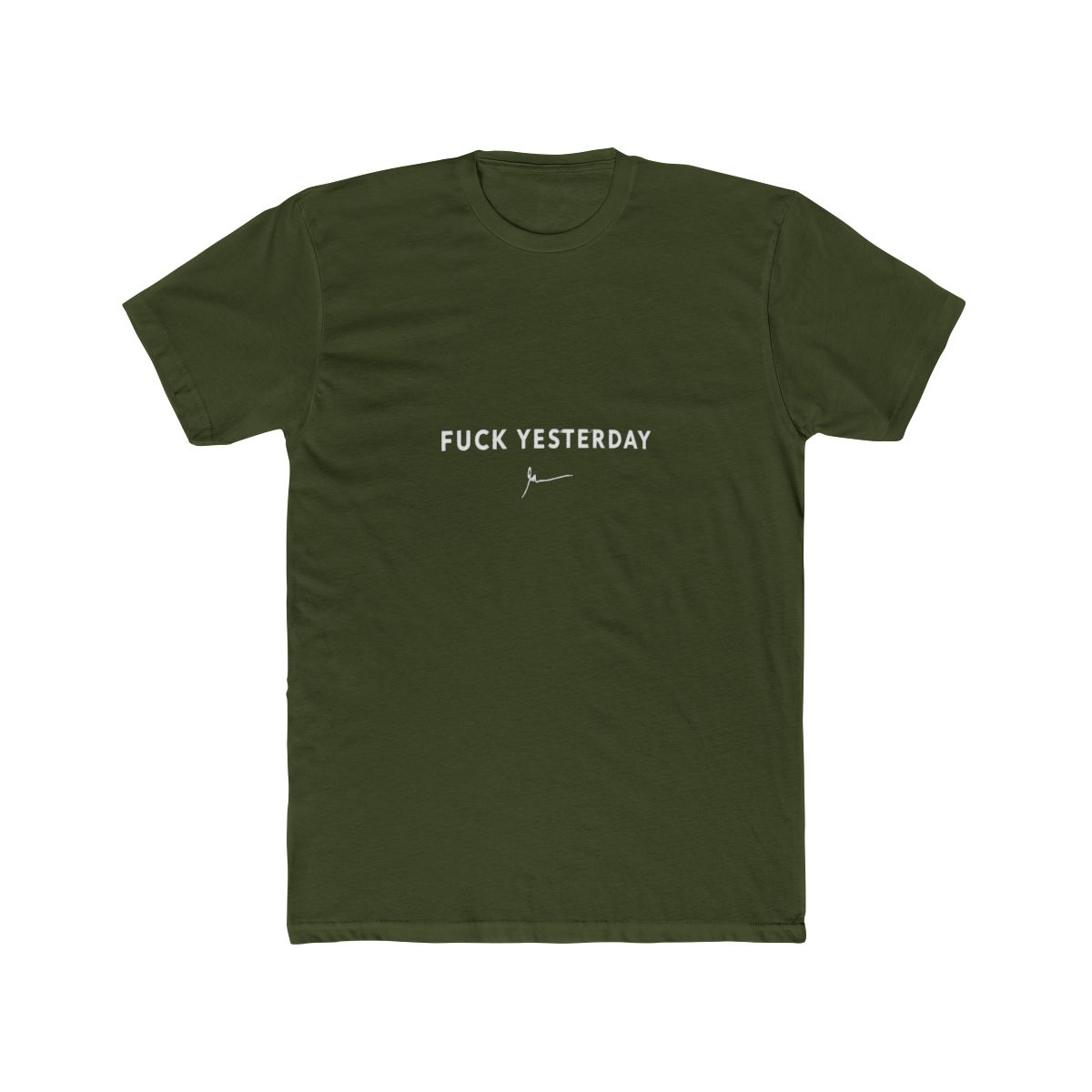 Forget Yesterday Minimalist Motivational T Shirt - Fresh Start Gift