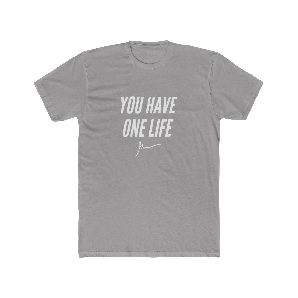 You Have One Life Bold Motivational T Shirt - Seize the Day Gift - Official t-shirts merchandise