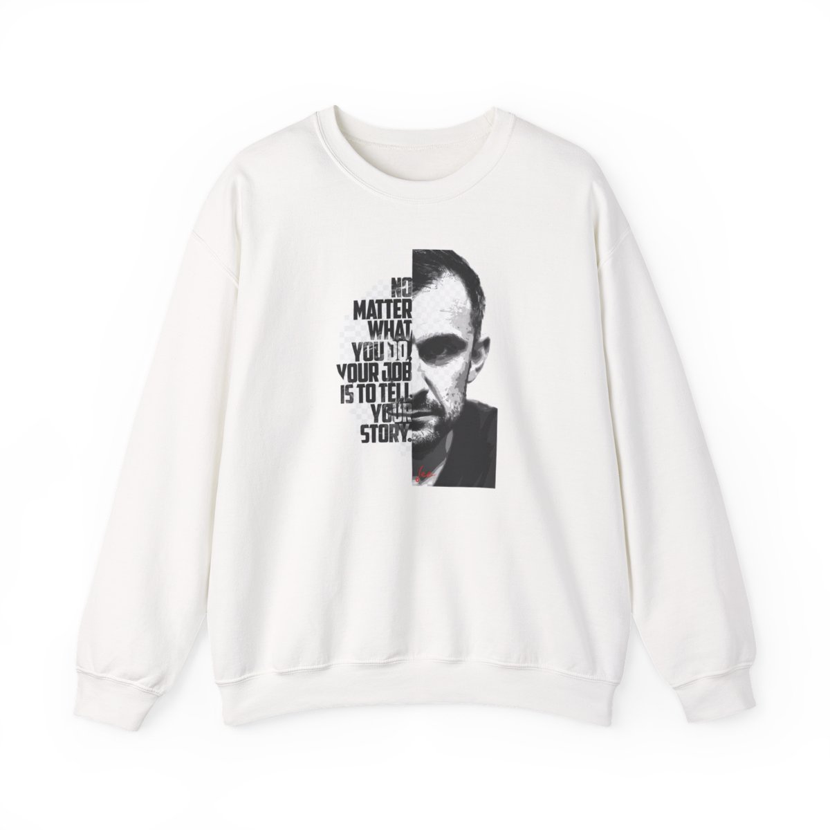 Gary Vee Hustle Quote Minimalist Sweatshirt - Official sweatshirts merchandise
