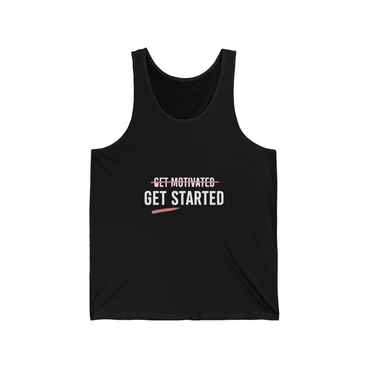 Gary Vee Get Started Motivational Tank Top - Hustle Entrepreneur Gear - Gary Vee official Tank Tops merch