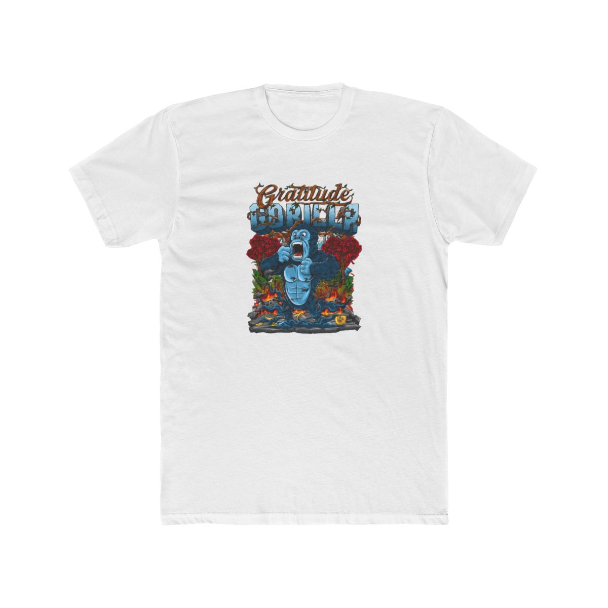 Gratitude Gorilla 555 Tee: Limited Edition /555 - SOLD OUT - Official t-shirts merchandise