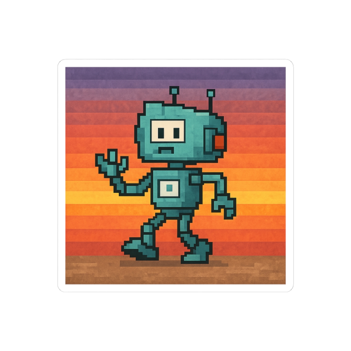 VeeFriends x Adam Lister Rare Robot w/ Sticker Pack - SOLD OUT - Official stickers merchandise